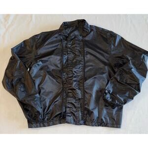 Joe Rocket Men's‎ Windbreaker Motorcycle Jacket Black Liner Size XL READ